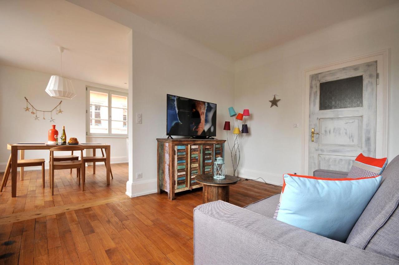 Ferienwohnung Au Grenier A Sel Colmar Exterior foto
