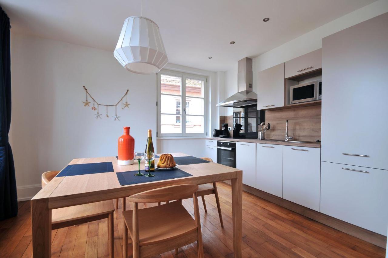 Ferienwohnung Au Grenier A Sel Colmar Exterior foto