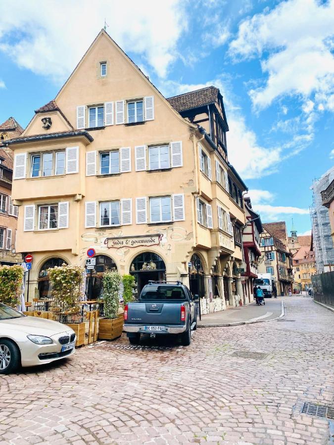 Ferienwohnung Au Grenier A Sel Colmar Exterior foto
